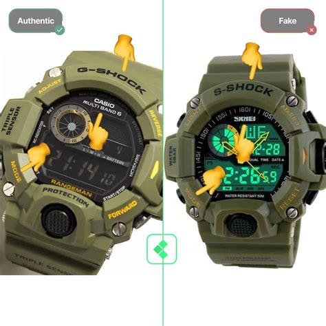 g shock counterfeit vs real